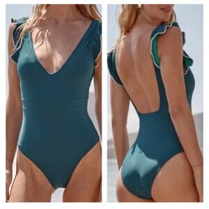 Summersalt Teal One Piece Swimsuit